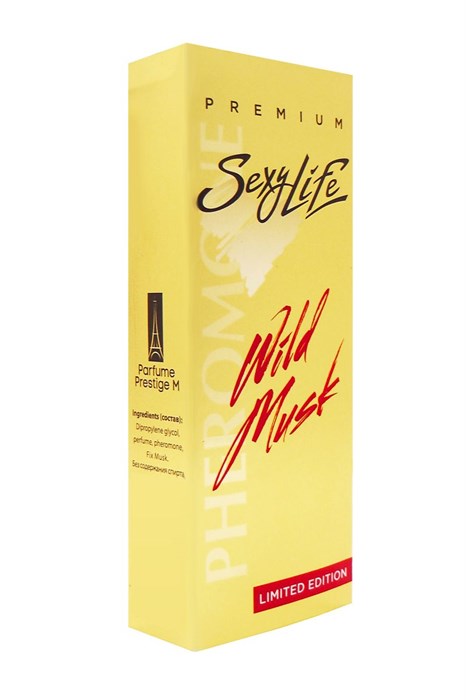 Духи с феромонами женские Wild Musk № 14 с мускусом и феромонами Sexy Life for Woman | философия аромата Rose Elixir, 10 мл