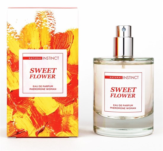 Парфюмерная вода с феромонами женская Sweet Flower, 50 мл
