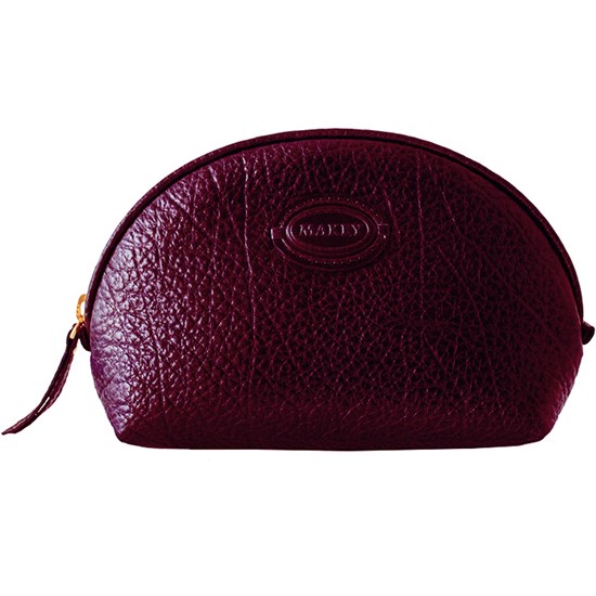 Косметичка «Classic» из кожи, цвет бордо