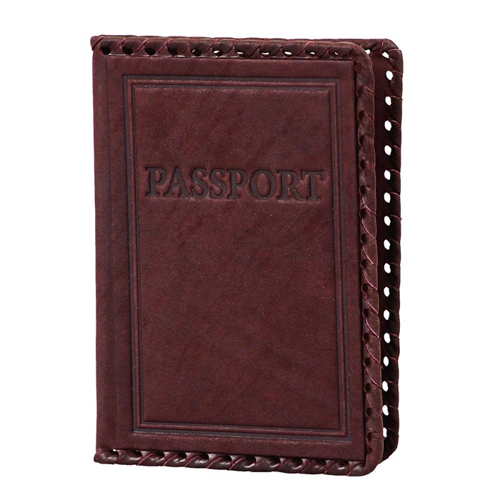 Кожаная обложка для паспорта "Passport"