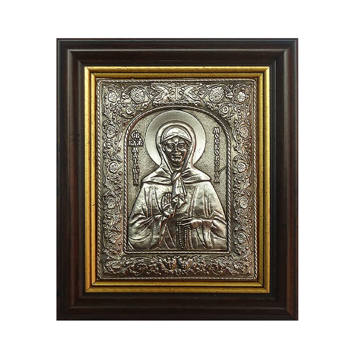Икона "Святая Блаженная Матрона Московская", 15х12 см