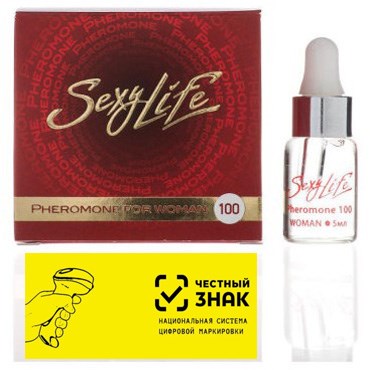 Духи концентрированные "Sexy Life" с феромонами женские "Pheromone" 100