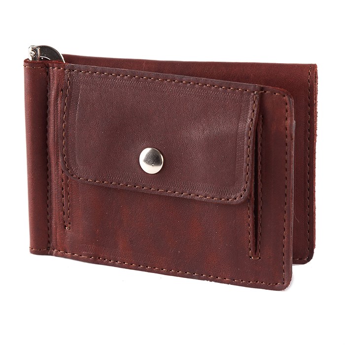 Зажим для денег «Old School». Цвет коричневый 098-07-01