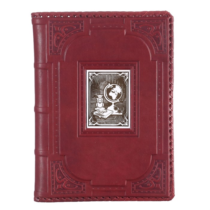 Ежедневник А5 «Учителю-4» с накладкой покрытой никелем 008-13-61-6