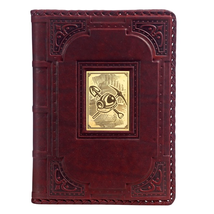 Ежедневник А5 «Шахтеру-4» с накладкой покрытой золотом 999 пробы 008-14-61-12