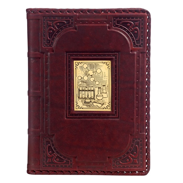 Ежедневник А5 «Химику-4» с накладкой покрытой золотом 999 пробы 008-14-61-10