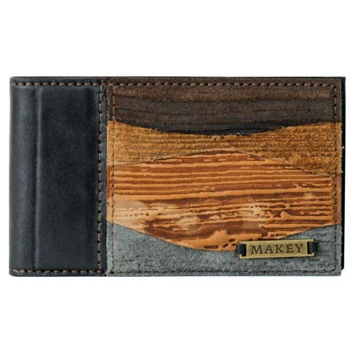 Визитница карманная «Фьорды». Цвет черный 004-08-45/1*