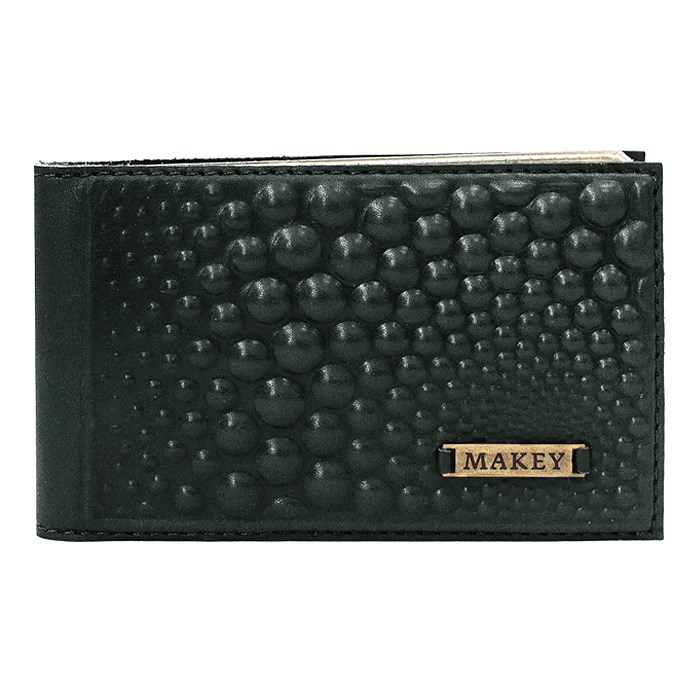 Визитница карманная «Bubbles». Цвет зеленый 004-08-50/4*