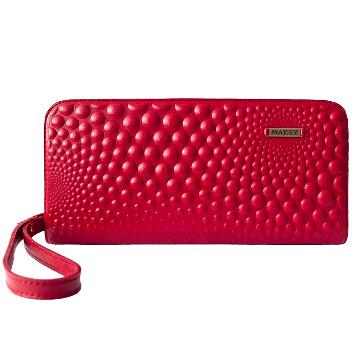 Портмоне женское «Bubbles». Цвет красный 046-08-50/1