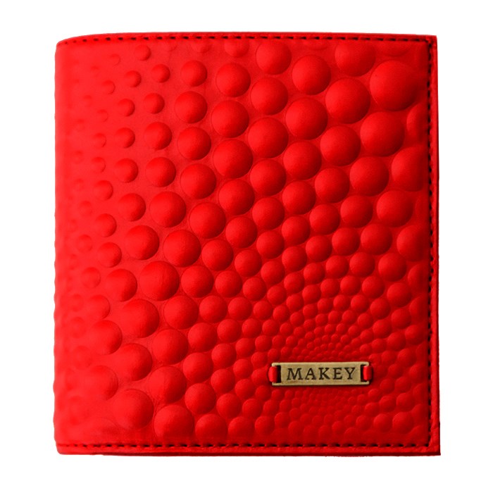 Кошелек мини «Bubbles». Цвет красный 142-08-50/1