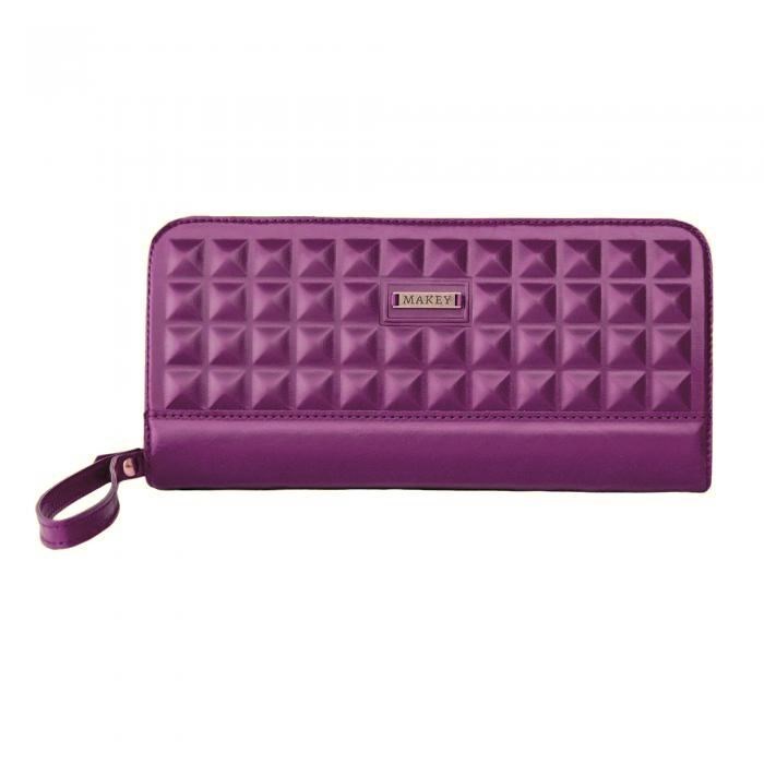 Портмоне «Геометрия». Цвет фуксия 046-08-44/5*