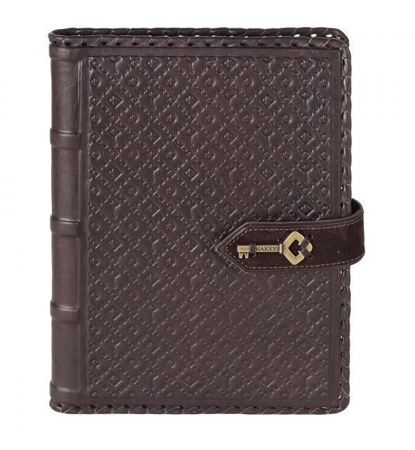 Ежедневник А5 «Ключ». Цвет коричневый 008-08-31