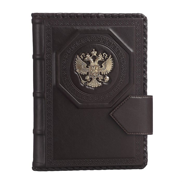 Ежедневник А5 «Империя 2». Цвет коричневый 008-09-02