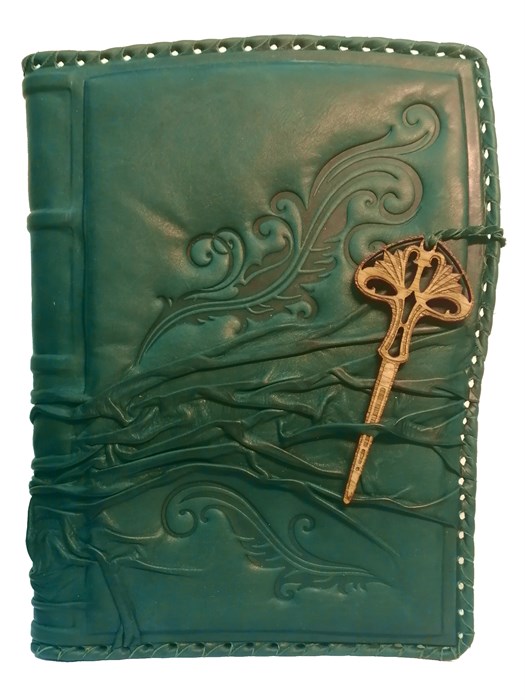 Ежедневник А5 «Посох мудрости». Цвет зеленый 008-10-04/1