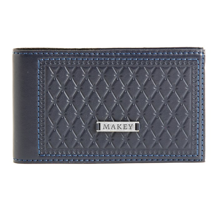 Визитница карманная «Монархия». Цвет синий 004-10-08/4*