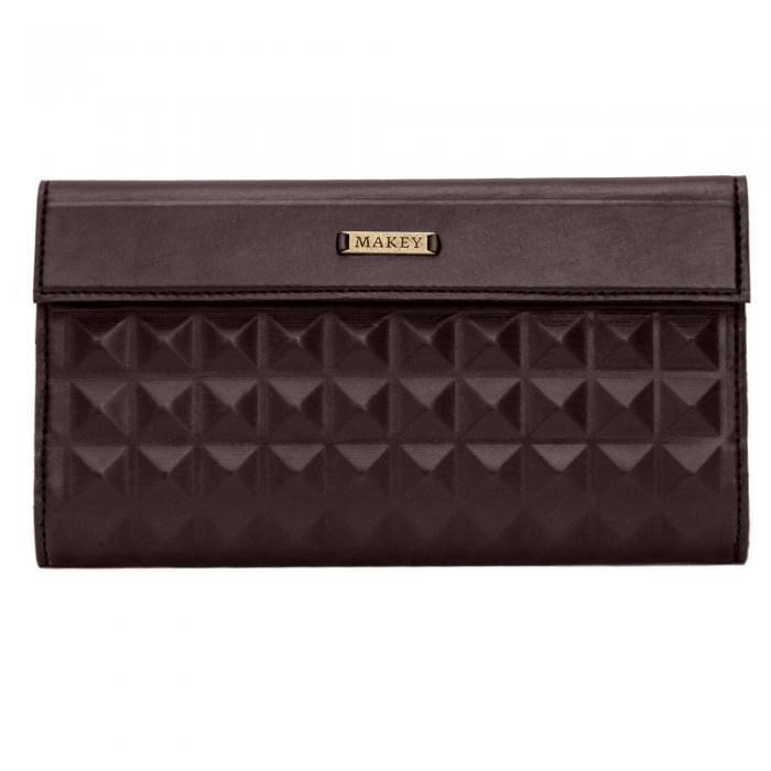 Портмоне «Геометрия». Цвет коричневый 069-08-44/2