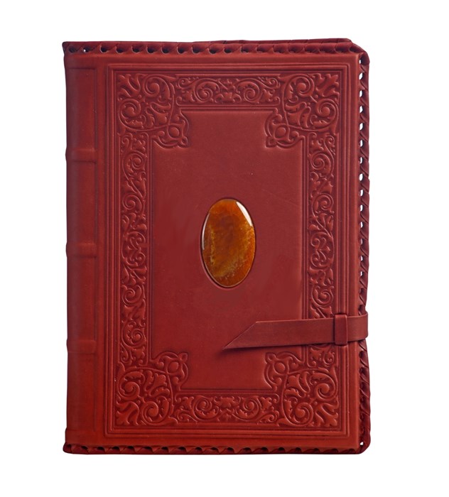 Ежедневник А5 «Империал» с камнем симбирцит 008-11-05