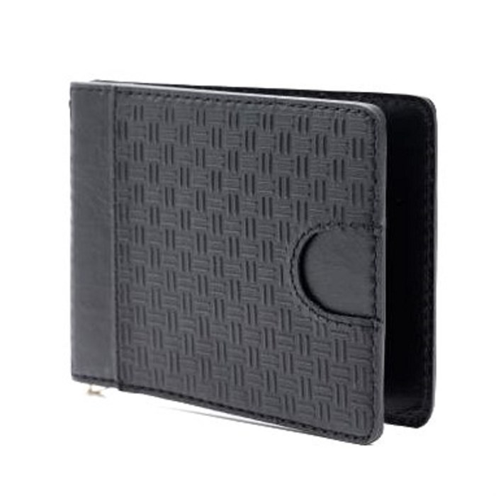 Зажим для денег «OLD MONEY KNIT». Цвет черный 098-07-02