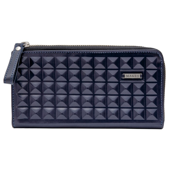 *Портмоне «Геометрия». Цвет синий 146-08-44/3