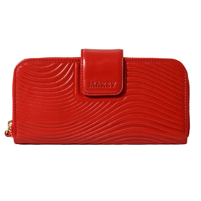 *Портмоне «Waves». Цвет красный 147-08-54/1