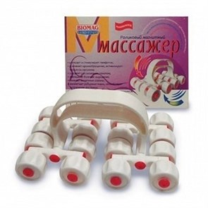 Роликовый магнитный массажер для тела