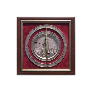 Часы  "Спасская башня" 34х34 ГЛЧП-04