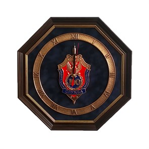 Часы "100 лет ФСБ", 34х34