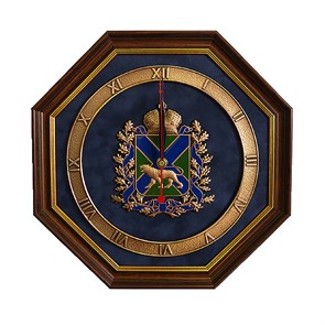 Часы "Эмблема Приморского края", 34х34