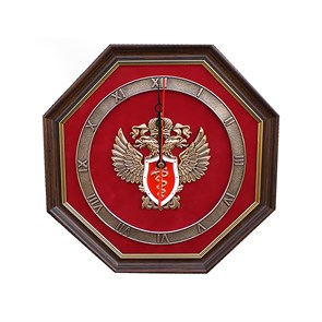 Часы "Эмблема ФСКН", 34х34
