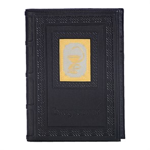 {{photo.Alt || photo.Description || 'Ежедневник А5 «Медику-6» с накладкой покрытой золотом 999 пробы'}}