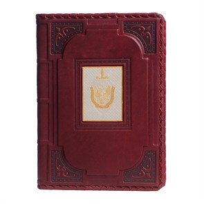 {{photo.Alt || photo.Description || 'Ежедневник А5 «ФСБ-4» с накладкой покрытой золотом 999 пробы'}}