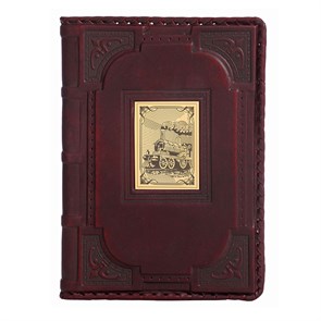 {{photo.Alt || photo.Description || 'Ежедневник А5 «Железнодорожнику-4» с накладкой покрытой золотом 999 пробы'}}