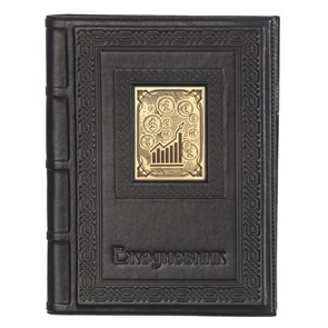 {{photo.Alt || photo.Description || 'Ежедневник А5 «Брокеру-3» с накладкой покрытой золотом 999 пробы'}}