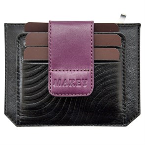 {{photo.Alt || photo.Description || 'Футляр для визитных карточек «Waves». Цвет черный-фуксия'}}