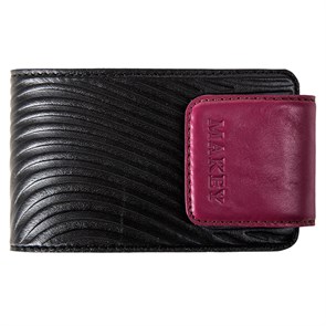 {{photo.Alt || photo.Description || '*Визитница карманная «Waves». Цвет черный-фуксия'}}