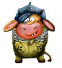 Гобеленовая подушка-игрушка "Шкодник 3"