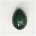 Нефритовое вагинальное яйцо с отверстием | Месторождение Саяны Россия | 4 х 3 см НФ029-40