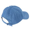 Бейсболка 6-клинка из джинсы цвет синий, разм. 56-58 (сзади)