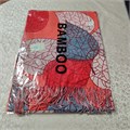 Яркий палантин-шарф из хлопка и бамбука, 80х180 см D21131-4