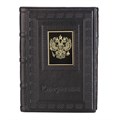 Ежедневник А5 «Герб-3» с накладкой из стали 008-17-63