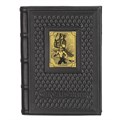 Ежедневник А5 «Металлургу-5» с накладкой покрытой золотом 999 пробы 008-14-62-9