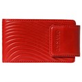 Визитница карманная «Waves». Цвет красный 004-08-54*