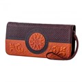 Портмоне женское «Венеция». Цвет коричнево-оранжевый 046-08-41/1