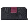 Портмоне «Waves». Цвет черный-фуксия 147-08-54*
